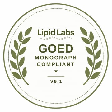 Lipid Labs GOED Monograph Testing Package